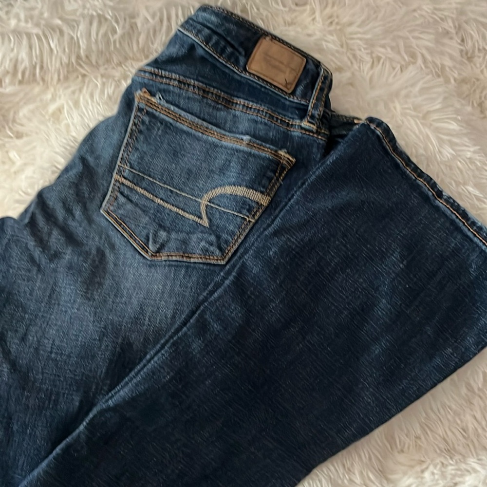 American Eagle skinny kick jeans